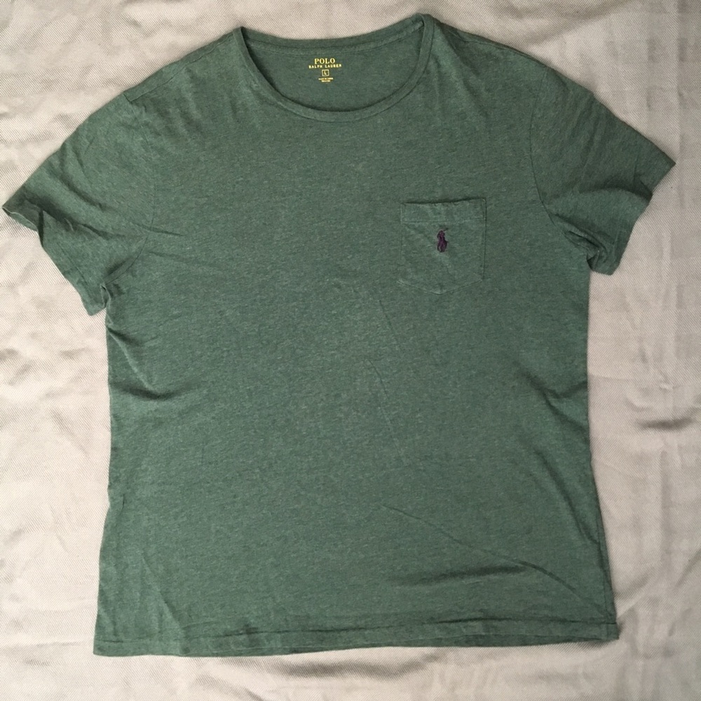 Men's Polo by Ralph Lauren Crew Neck T-Shirt - Picture 1 of 4